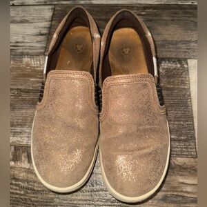 Ariat Ladies Copper Metallic Ryder Shoes
